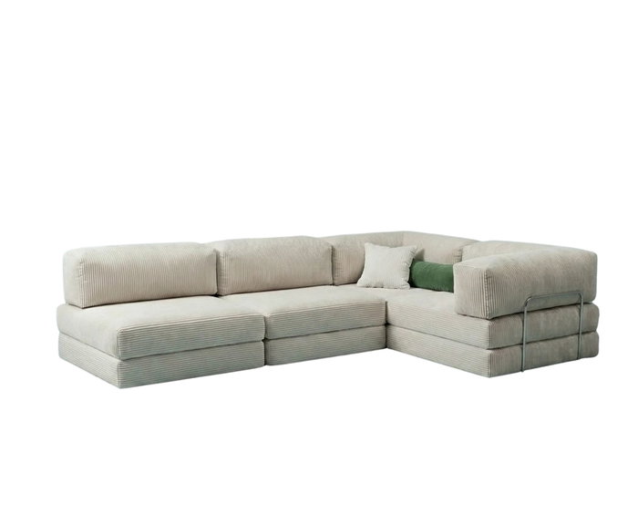 Atelier Del Sofa Kanyon - Sofá-Cama Esquinero Crema Atelier Del Sofa Kanyon - Sofá-Cama Esquinero Crema